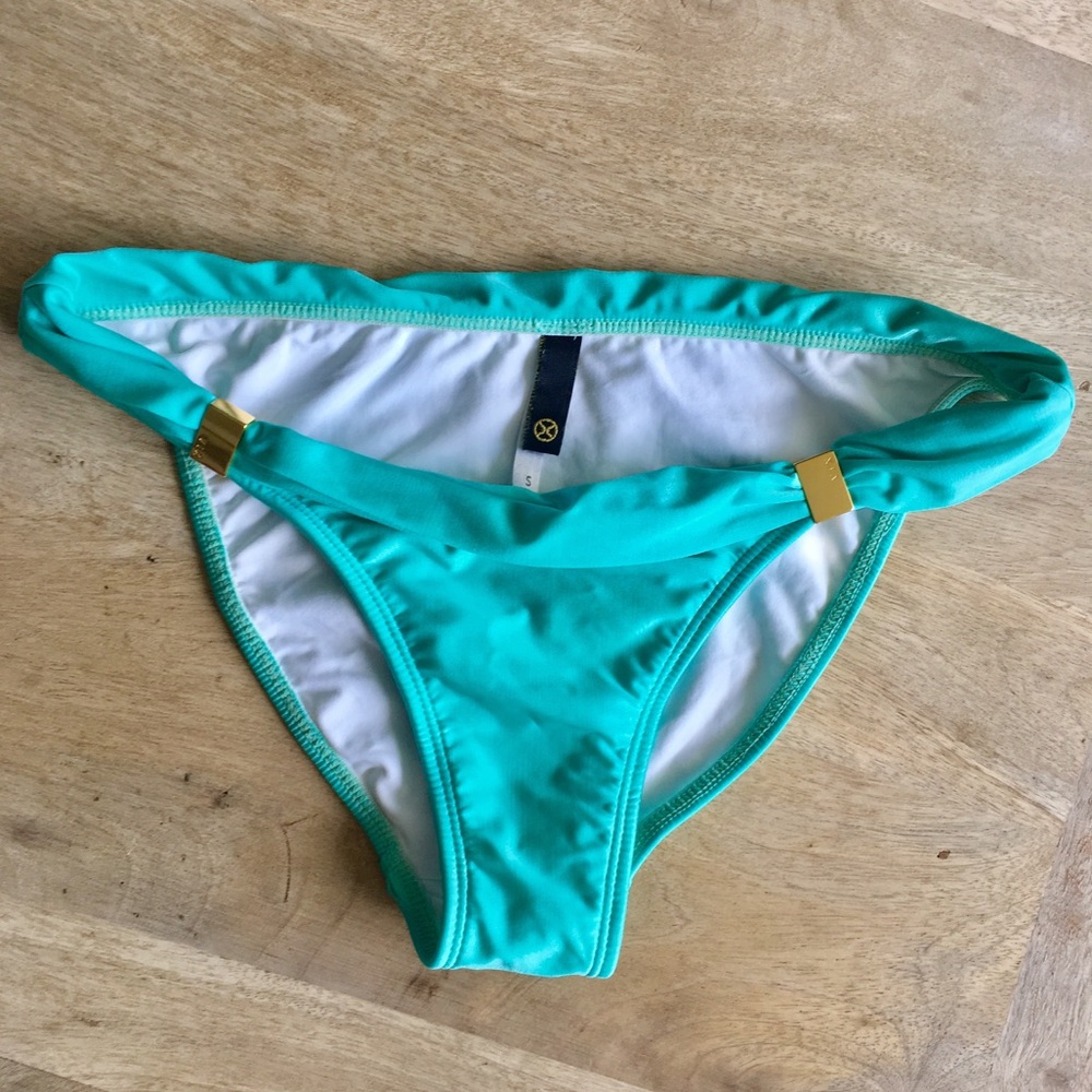 Vix Bia Bikini Bottom Small in Aqua